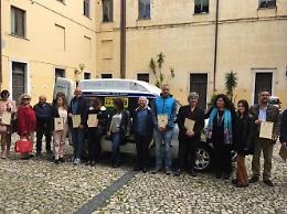 Un pulmino solidale donato dalla P.M.G. Italia al Comune di Formia