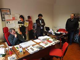 Difesa del diritto d'autore e dei media, David Sassoli in visita ad Aprilia