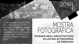 Un viaggio fotografico nell'architettura di Latina, la mostra di GAP