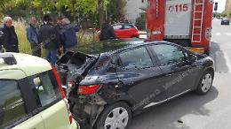 Ennesimo incidente stradale in via dei Volsci, 20enne ferito nella carambola