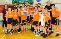 SMG, splendido successo nella Fonte Summer Cup di minibasket