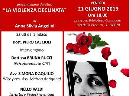 «La violenza declinata»: la scrittrice di Nettuno si presenta a Segni