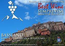 Per due giorni Bassiano diventa la capitale del vino: arriva Best Wine