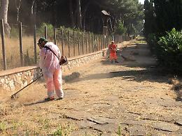 Nettuno, bonificata l'area archeologica della strada romana alla Campana