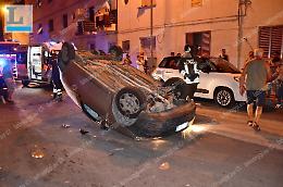 Nei guai per la carambola in auto: positivo a cocaina, cannabinoidi e alcol