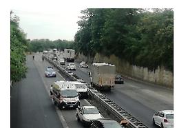 Incidente stradale sulla Pontina, strada chiusa in direzione Roma