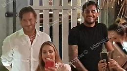 Francesco Totti e Ilary Blasi, cena a base di sushi e divertimento a Latina