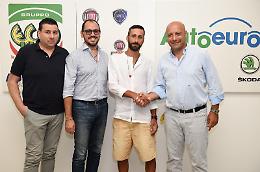 Top Volley, il primo giorno del nuovo libero Mimmo Cavaccini