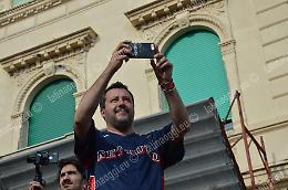 Matteo Salvini a Sabaudia, nella Lega fervono i preparativi