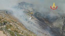 Incendi a Formia, l'ente Parco degli Aurunci: serve più personale