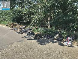 Resti animali  gettati in strada: indagini della polizia provinciale