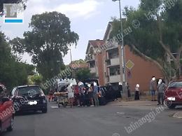Latina: incidente frontale in via Zanetti, due feriti in ospedale