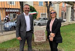 Incidenti sul lavoro, una stele in ricordo delle vittime