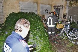 Rogo nel rudere, occupato di nuovo dopo la morte della giovane madre
