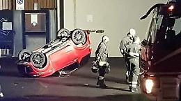 Latina, multa di 5mila euro per il ragazzino che si è ribaltato con la microcar