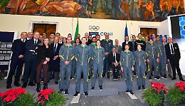 Le Fiamme Gialle incoronano Matteo Sartori e la "mamma dell'anno"