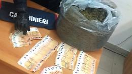 In auto cinque chili di marijuana e contanti: 3 arresti ad Aprilia
