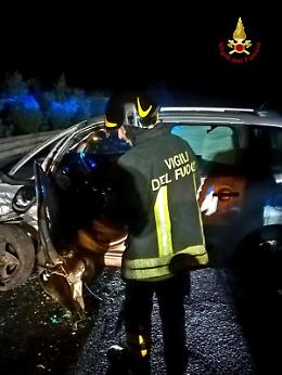 Incidente stradale sull'Appia a Fondi, tre feriti