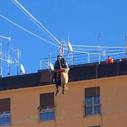 Epifania a Velletri, la tradizione si rinnova: la Befana è scesa dal cielo