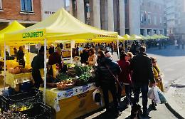 Mercato Campagna Amica, passeggiata con il Nordic Walking