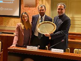 Anzio, consegnato il Premio per la Pace al giornalista Paolo Borrometi