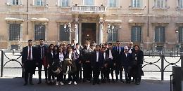 Concorso "Testimoni dei diritti", ragazzi pontini premiati in Senato