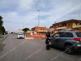 Coronavirus, primo giorno da citt&agrave; blindata controlli a tappeto