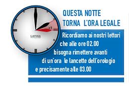 Sta tornando l'ora legale: alle 2 lancette avanti di un'ora. Dormiremo di meno