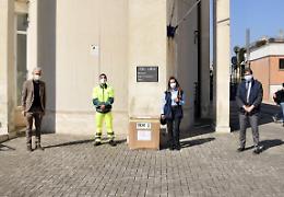 Coronavirus, ABC dona più di 1700 mascherine al Goretti