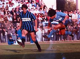 Quando Latina venne incantata dalle giocate di Maradona e Baggio