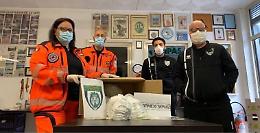Sport e solidarietà, Greenfield United dona le mascherine alla Cb Rondine