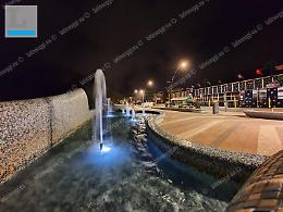 La fontana del lungomare ripulita e in funzione grazie ai commercianti