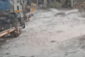 Bomba d'acqua sui Lepini, frane e strade allagate
