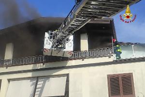 Sonnino, incendio in un’abitazione: intervengono i Vigili del Fuoco