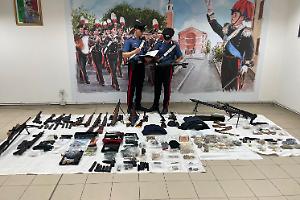 Arsenale da guerra in casa, arrestato un cittadino spagnolo ad Aprilia