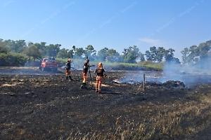 Vasto incendio al lido, task force dei soccorritori