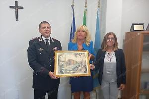 Il comandante del reparto territoriale dei Carabinieri lascia Aprilia, il saluto del Comune