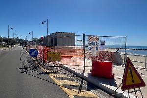 Riqualificazione del lungomare di Gianola, partito il secondo stralcio dei lavori