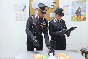 Inseguiti dai carabinieri, gettano mezzo chilo di cocaina dal finestrino dell'auto