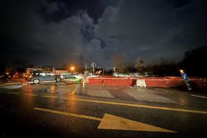 Chiuso il ponte  sul torrente Ausente per pericolo crollo