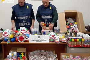 Carnevale sicuro: sequestrate maschere, giochi e coriandoli irregolari a Sabaudia