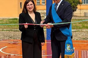Latina, inaugurata la riqualificazione delle aree esterne dell’Istituto Vittorio Veneto