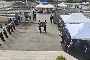 Cerimonia  per il Brigadiere  Di Florio nel 50° anniversario della scomparsa