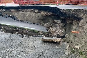 Spigno Saturnia, al via i lavori urgenti per la messa in sicurezza della provinciale per Spigno Vecchio.