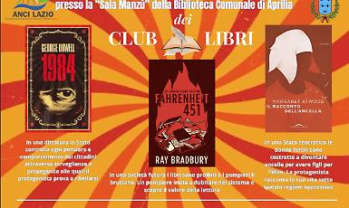 Ad Aprilia parte il progetto di lettura condivisa, nasce il &ldquo;Club dei libri&rdquo;