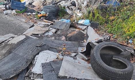 Cumuli di rifiuti e discariche abusive sui Monti Lepini