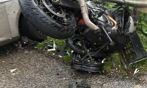 Centauro nel burrone dopo l'incidente: salvato il 39enne