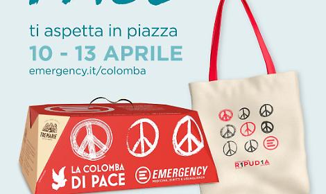 "Colombe della pace", Emergency domani in piazza per la raccolta fondi