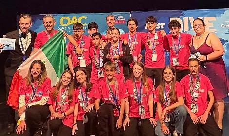 Lego League, la Frezzotti Corradini trionfa in Sudafrica: conquistato l'ambito "Motivate Award"
