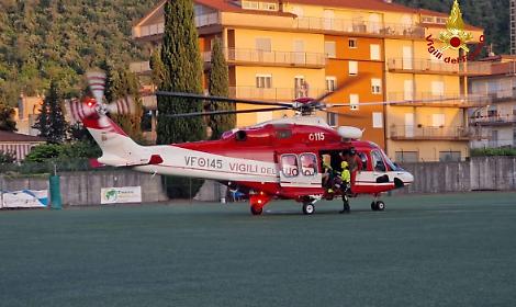 Bloccati su Monte Viola, recuperati dai Vigili del Fuoco due giovani escursionisti
